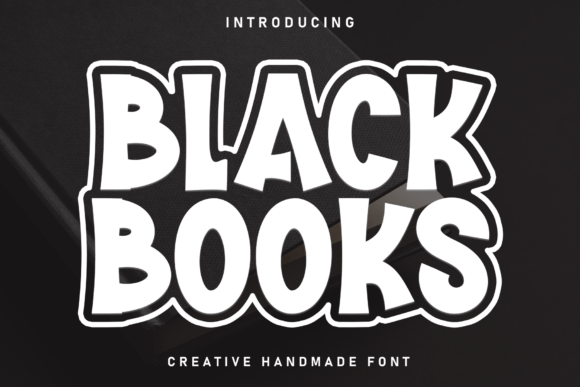 Black Books Typeface for Bold Web Headlines