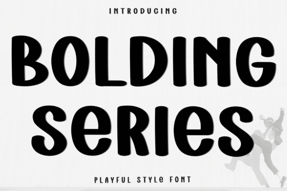 Bolding Series: A Bold Display Font for Modern Editorial Design