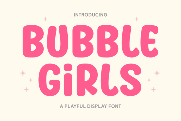 Bubble Girls Font for Bold Web Design