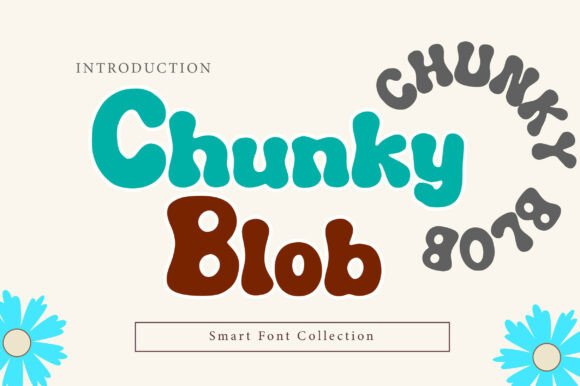 Chunky Blob Typeface for Bold Campaigns