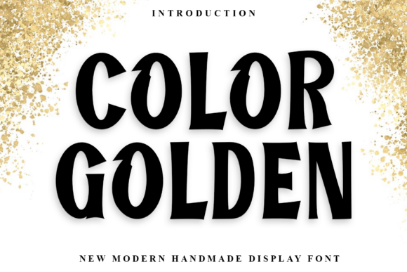 Color Golden Font Review: Bold Display Typography