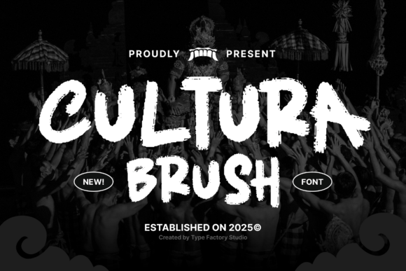 Cultura Brush Font for Handmade Brands