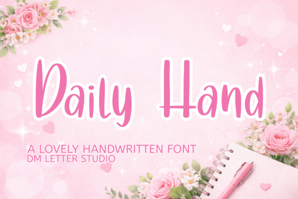 Daily Hand: A Premium Display Font for Web Design