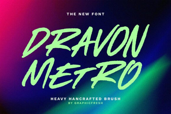 Dravon Metro Typeface Review for Bold Branding