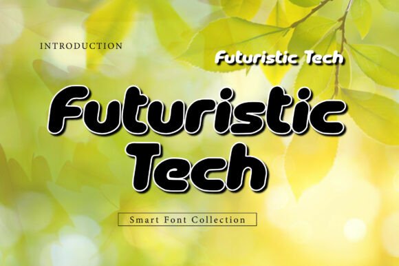 Futuristic Tech: The Bold Display Font for Modern Brands
