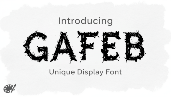 Gafeb Display Font for Bold Branding