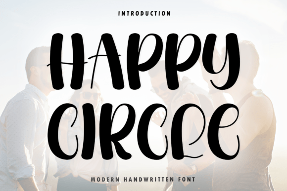 Happy Circle: The Elegant Script Typeface for Modern Branding
