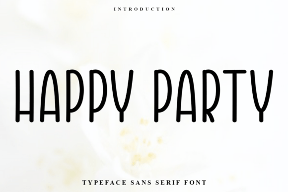 Happy Party Font for Festive Business Branding