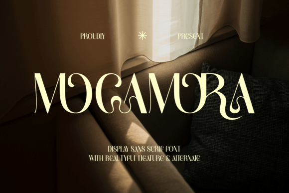 Mocamora: An Elegant Serif Typeface for Modern Editorial Design