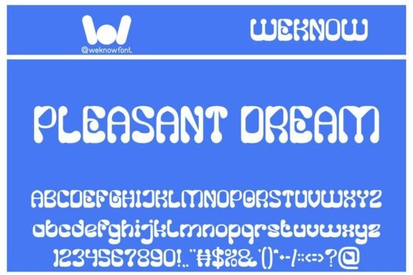 Pleasant Dream: The Bold Display Font for Modern Brands