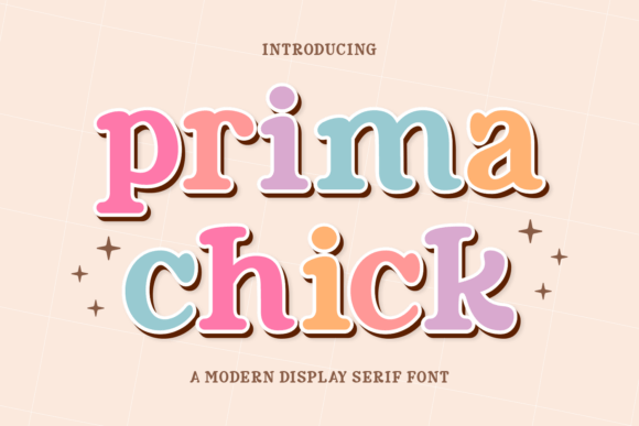 Prima Chick Font for Modern Branding