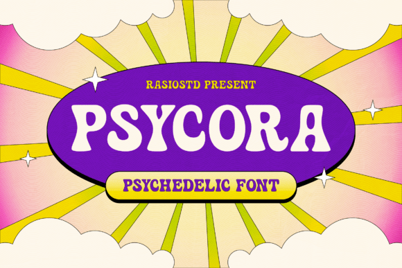 Psycora: A Retro Display Font for Modern Web Design