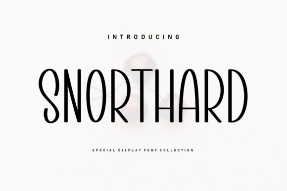 Snorthard: A Handwritten Display Font for Bold Campaigns